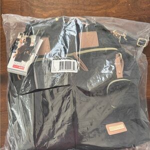 Skip Hop Black and Beige Baby Bag